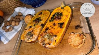 Courge butternut rôties au roquefort [upl. by Nrubyar]