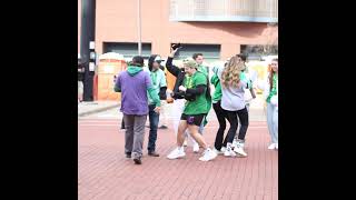 Hundreds gather for Irish on Ionia in downtown Grand Rapids [upl. by Froh]