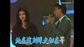 Vivian Chow 周慧敏 amp Hacken Lee 李克勤  一對寂寞的心 Live [upl. by Landing]