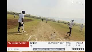 Live Cricket Match  Cam Nigdi vs ASM College Team 2024  14Nov24 1142 AM 12 overs  Individual m [upl. by Dibbell]