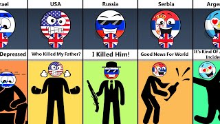 How Some Countries Reacted To The UK Death [upl. by Naegem167]