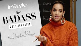 Dascha Polanco on Crystals Vicks VapoRub Body Positivity and Her Favorite Emoji  InStyle [upl. by Aissej]