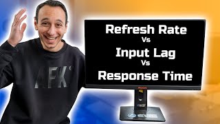 Refresh Rate Vs Input Lag Vs Response Time Whats Important For Gaming [upl. by Aihseyk]