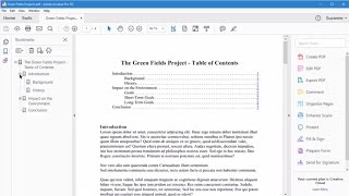 Creating a Table of Contents [upl. by Kristof]