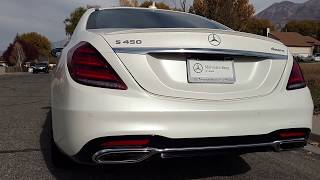 2018 S450 4Matic V6 Twin turbo JA350491 [upl. by Michaela305]