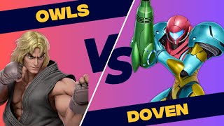 Owls Ken vs Doven Samus  Smash The Cave 53  Losers Semifinals [upl. by Innus]