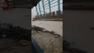 Rain problem facing during construction work on site projectCivilenggbyravikumarverma  shorts [upl. by Amehsat769]