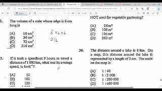 CXC PAPER 1 MATHS 2 [upl. by Naedan]