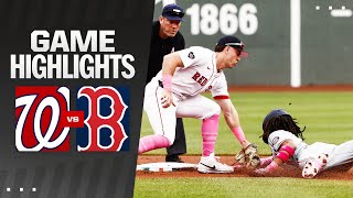 Nationals vs Red Sox Game Highlights 51224  MLB Highlights [upl. by Deborah]