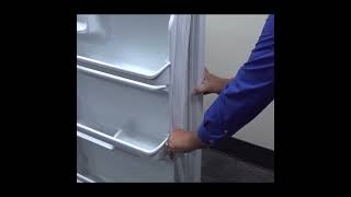 How To Replace a TopMount Fridge Door Gasket diyrepair refrigerator fix diy [upl. by Allehcim]