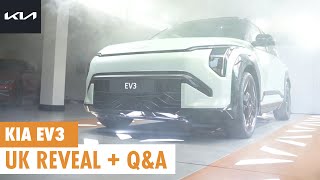 Exclusive Look at the Kia EV3 UK Dealer Event  QampA [upl. by Klatt]