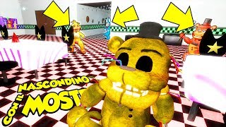 FUGA dalla PIZZERIA DI FREDDY  Gmod NASCONDINO con i MOSTRI [upl. by Yeniar]