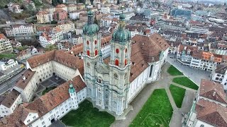 St Gallen in 4K  Beautiful Switzerland [upl. by Olivann]