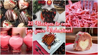 21 Recipes to cook for your Valentine [upl. by Carvey]