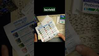 Pre o Pro Biotico prebiotic probiotics unboxing perte cura farmacia intestino iscriviti [upl. by Fusuy]