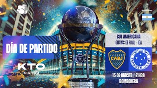 BOCA JUNIORS X CRUZEIRO AO VIVO  IDA DAS OITAVAS DA COPA SULAMERICANA 2024 [upl. by Eldred]