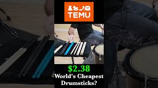 Testing Temu Drumsticks [upl. by Fayola]