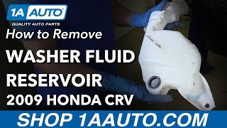 How to Replace Windshield Washer Fluid Reservoir 0711 Honda CRV [upl. by Inalej281]