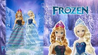 Frozen toys Anna and Elsa of Arendelle dolls Target EXCLUSIVE review barbie funny videos [upl. by Blayze553]