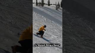 Is Telemark Skiing a Dance freeheellife skiing ski telemark [upl. by Kcirdahs271]