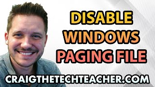 How To Disable The Windows 7 Paging File 2022 [upl. by Sigfried]