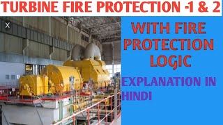 Turbine fire Protection1amp2  Fire protection logic  Turbine Protection  Thermal power plant [upl. by Erdei718]