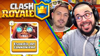 Torneo con GRAX  Esordio del Cannoniere 2Vs2  CLASH ROYALE [upl. by Arita]