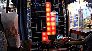 Arcade Mega Stacker Ticket Redemption Wins ゲームセンター 子供の楽しさ [upl. by Yenterb290]