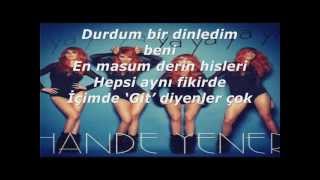 Hande Yener  Ya Ya Ya Ya  Lyrics Sarkisözü [upl. by Anayeek]