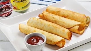 Flautas de jamón y queso Ybarra [upl. by Forsyth]