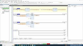 Corso di programmazione PLC Schneider in Logic Builder esempio programma ladder [upl. by Enened839]