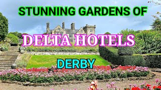 Stunning gardens of DELTA HOTELS Derby UK [upl. by Woodman]