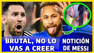 💥¡DOBLE SHOCK MUNDIAL💥 ÚLTIMA HORA SORPRESA de LEO MESSI y NEYMAR JR 🟥 [upl. by Petronella]