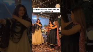 zaranoorabbas and sabeena dance on Kajra Re 💃🏻viralvideo viralshorts plzsubscribe [upl. by Cato]