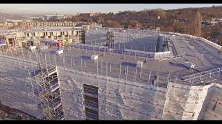 Park Hill Flats Drone Video footage January 2020 [upl. by Saville]