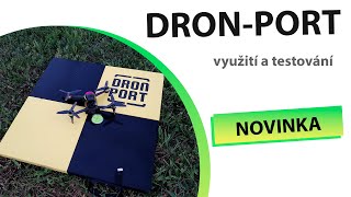 DronPort přistávací plocha pro drony a nejen to [upl. by Yrelav]