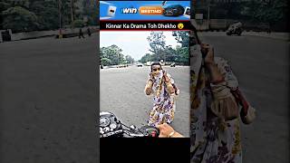 KINNAR LOG KA DRAMA TOH DHEKHO 😮kinnar shorts bike rider youtubeshorts motovlog vlog short [upl. by Leonie542]