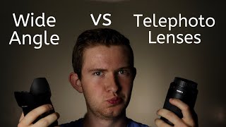 Wide Angle vs Telephoto Lenses [upl. by Ailemor63]