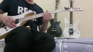 Ibanez Prestige RG 652 AHMAWD home test ibanez guitar music musica dreamtheater guitarcover [upl. by Amada815]