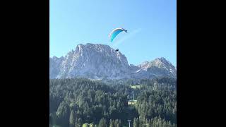 Solo Flight in Gstaad Switzerland  13082023 [upl. by Onairpic438]