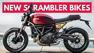 7 New Scrambler Motorcycles For 2023 [upl. by Eilatam570]