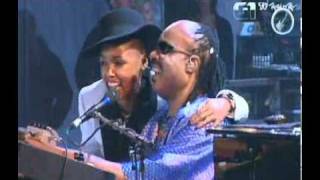 Stevie Wonder Feat Janelle Monáe  Superstition  Live at Rock In Rio 2011 [upl. by Ehsrop]