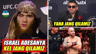 ILIA TOPURIA VA ALEX VOLKANOVSKI YANA JANG QILADI SHARA BULLET NIMALAR DEDI UFC YANGILIKLARI [upl. by Vish]