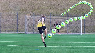 Insane Helium Football Free Kicks amp Saves [upl. by Sausa]