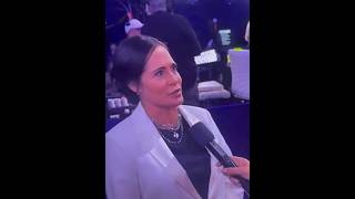 Stephanie Grisham is proud and stands by speaking at the DNC trump shorts donaldtrumpnews [upl. by Eenwat]