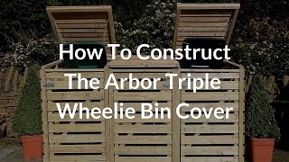 How To Construct the Arbor Triple Bin Store [upl. by Ojeitak]