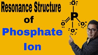 Resonance Structure of Phosphate Ion 28  NEET IITJEE [upl. by Enyleuqcaj798]