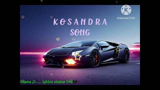 Kosandra song official Audio [upl. by Adlai]