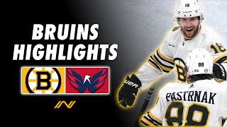 Bruins Highlights Best of Bostons Shootout Vs Alex Ovechkin Washington Capitals [upl. by Eolc]