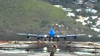 747 takes off just in time [upl. by Beeson]